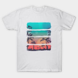 Beach at sunset T-Shirt